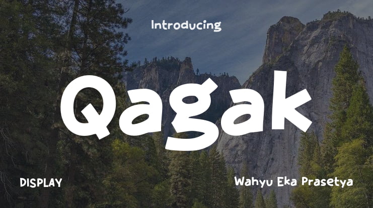 Qagak Font