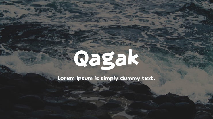 Qagak Font