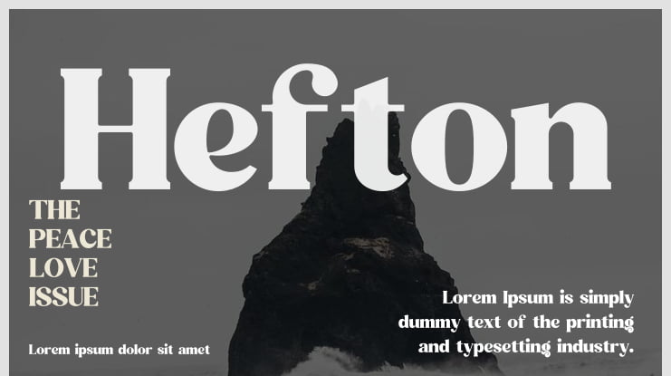 Hefton Font