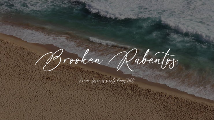 Brooken Rubentos Font