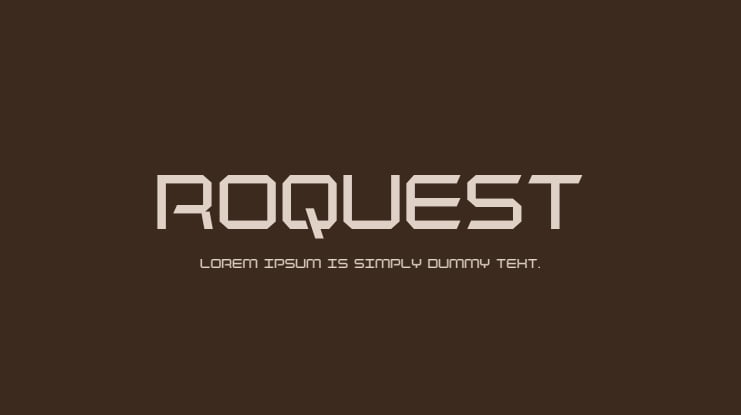 Roquest Font Family