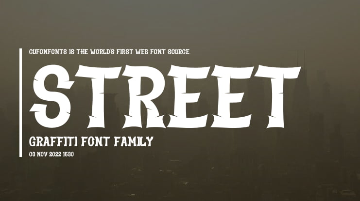 Street Graffiti Font