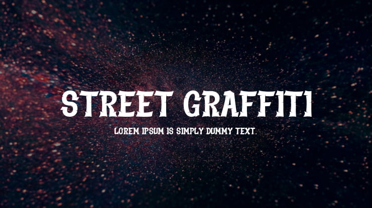 Street Graffiti Font