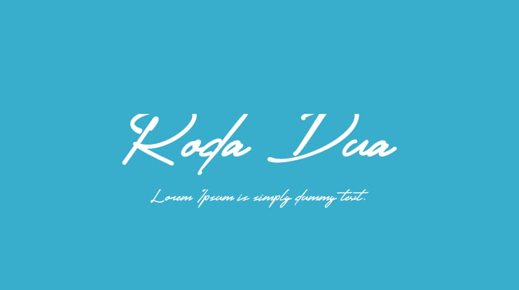 Roda Dua Font