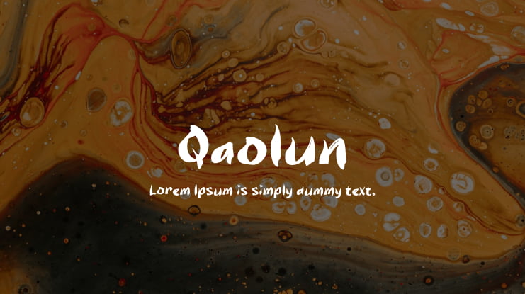 Qaolun Font