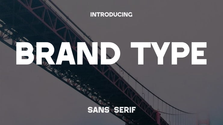 Brand Type Font