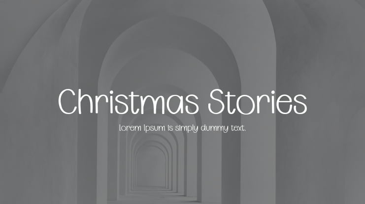 Christmas Stories Font