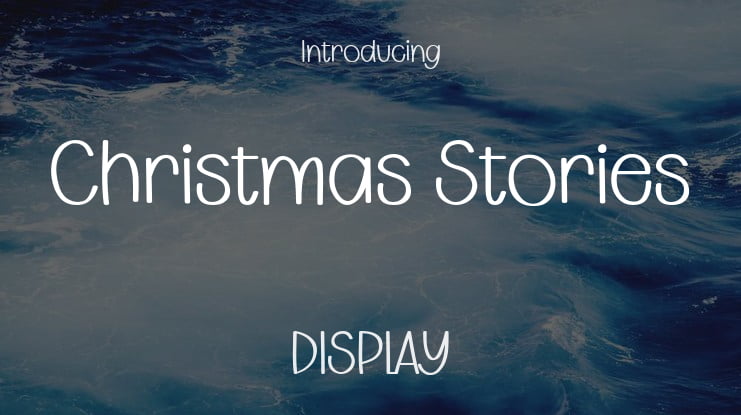 Christmas Stories Font