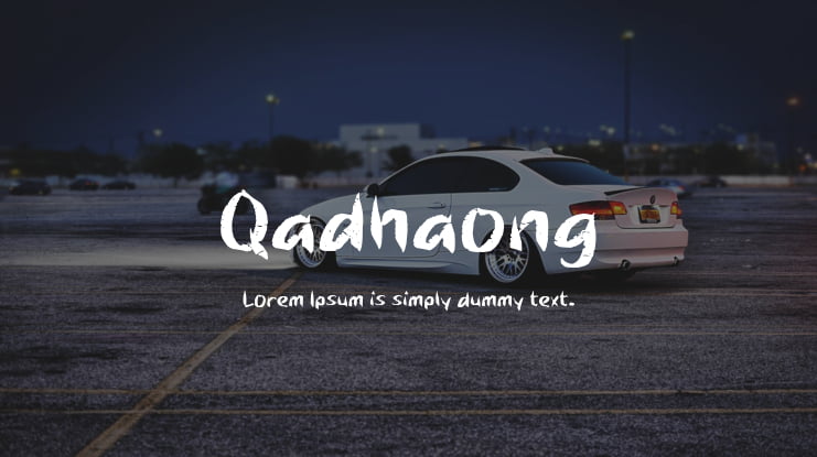 Qadhaong Font