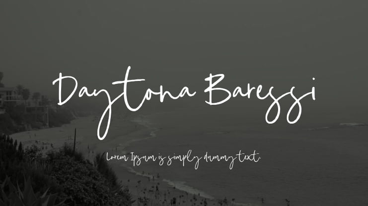 Daytona Baressi Font