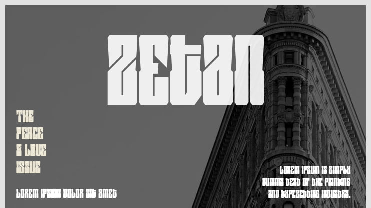 Zetan Font