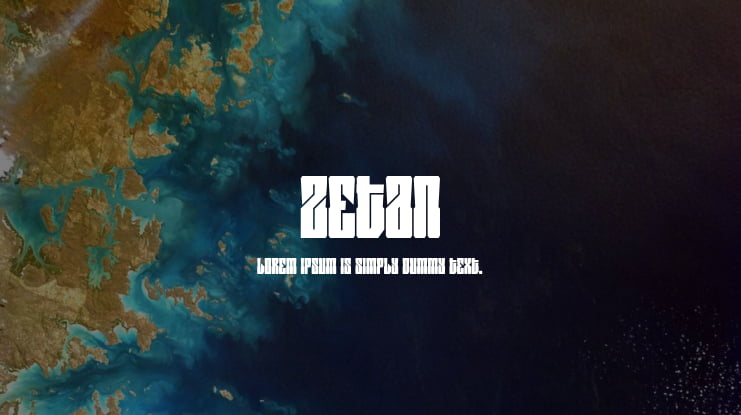 Zetan Font