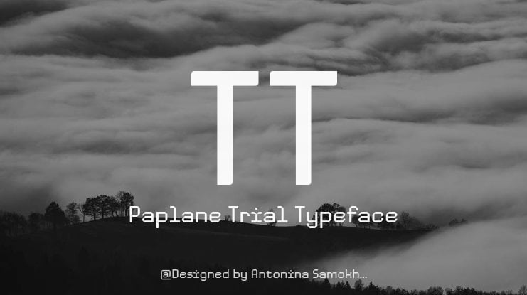 TT Paplane Trial Font Family