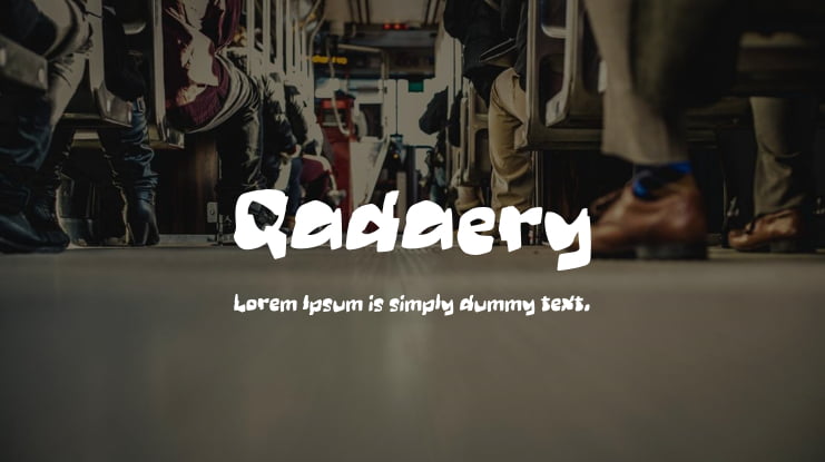 Qadaery Font