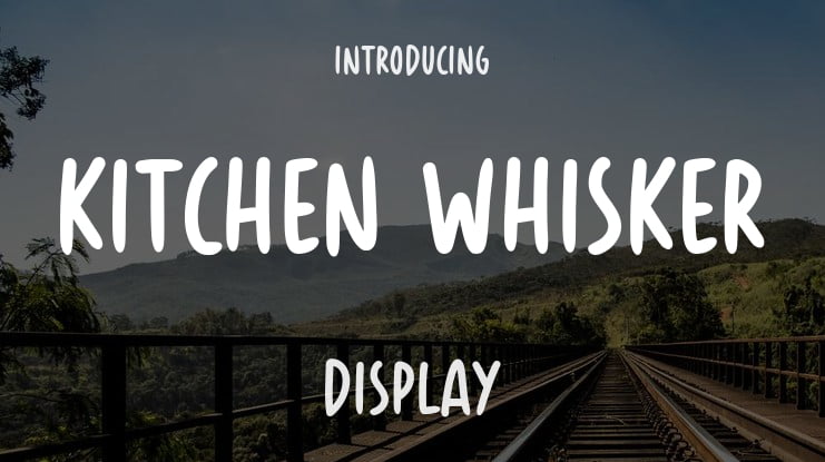 Kitchen Whisker Font