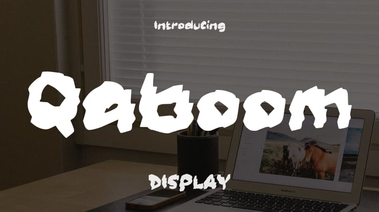 Qaboom Font