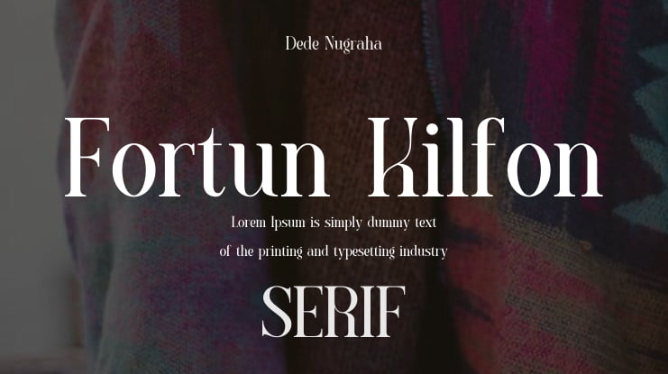 Fortun Kilfon Font