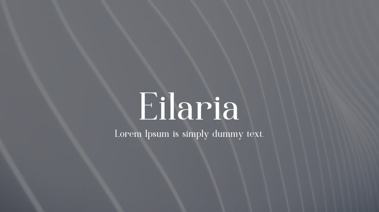 Eilaria Font