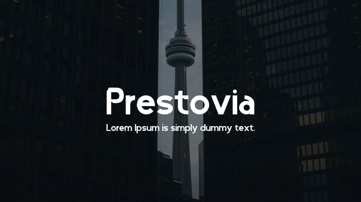 Prestovia Font