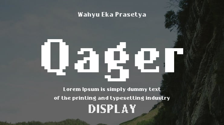 Qager Font