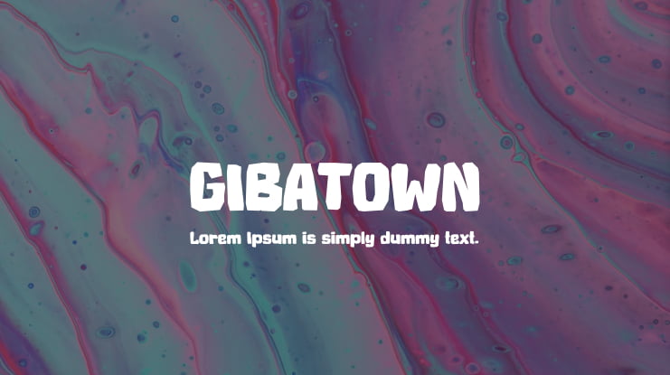 GIBATOWN Font