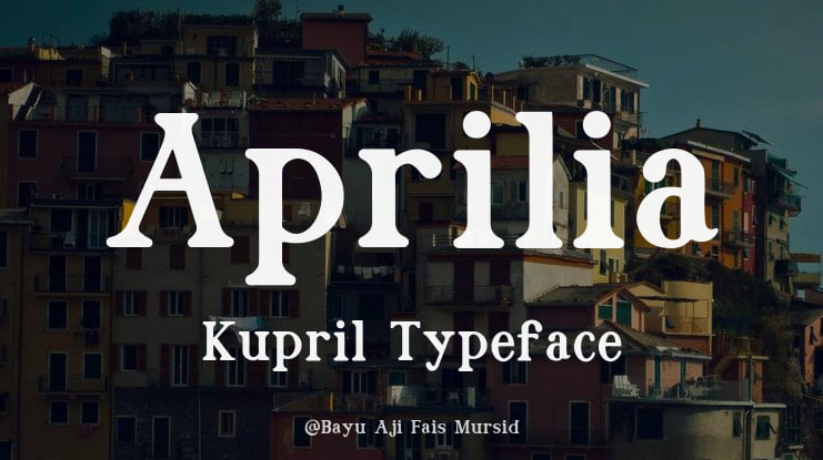 Aprilia Kupril Font Family