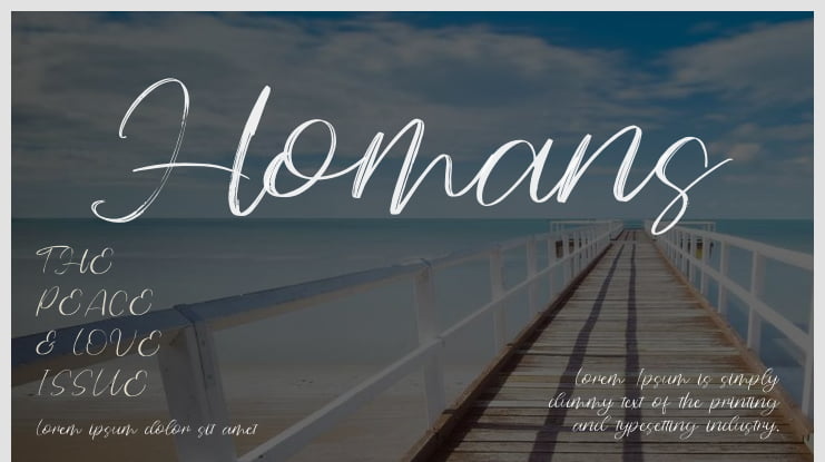 Homans Font