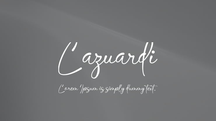 Lazuardi Font