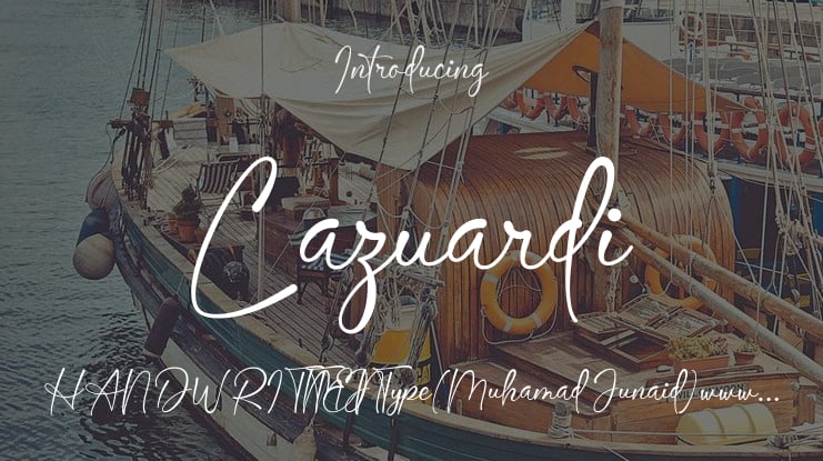 Lazuardi Font