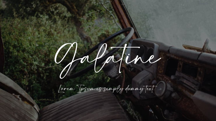 Galatine Font