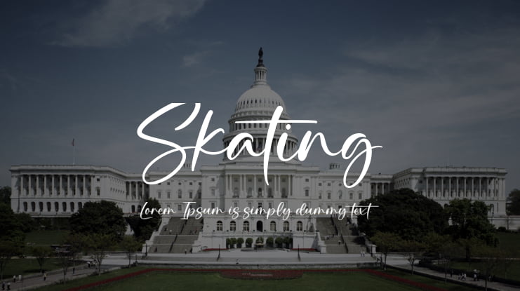 Skating Font