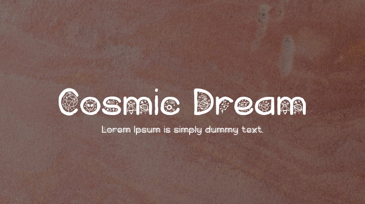 Cosmic Dream Font