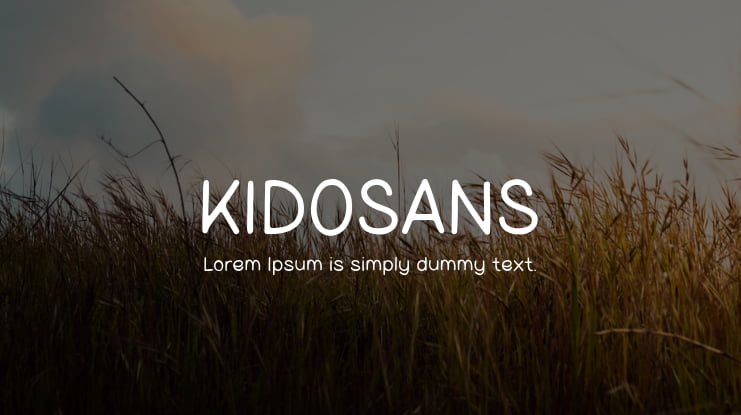 KIDOSANS Font