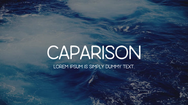 Caparison Font