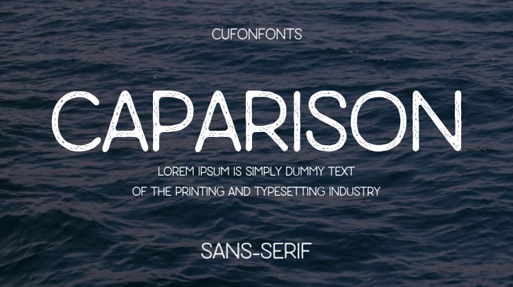 Caparison Font