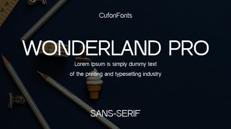 WONDERLAND PRO Font