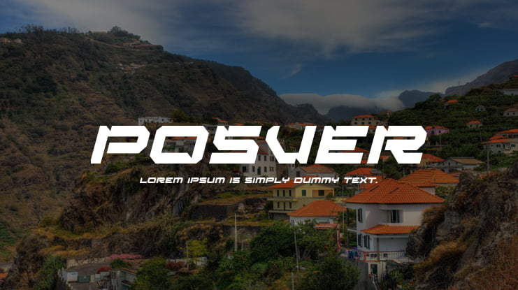 Posver Font