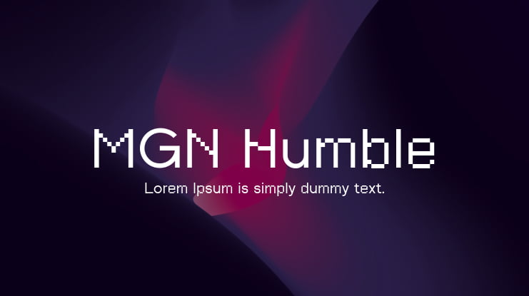 MGN Humble Font