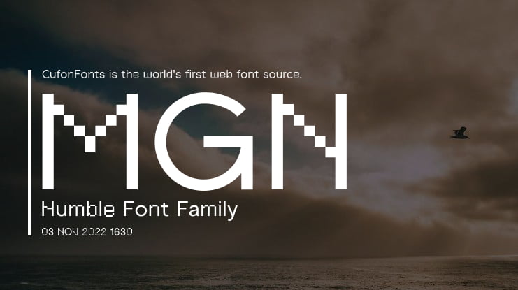 MGN Humble Font