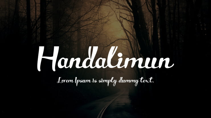 Handalimun Font