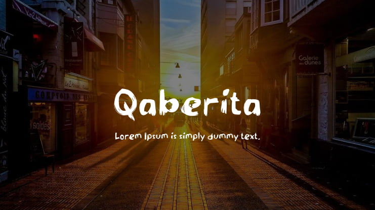 Qaberita Font