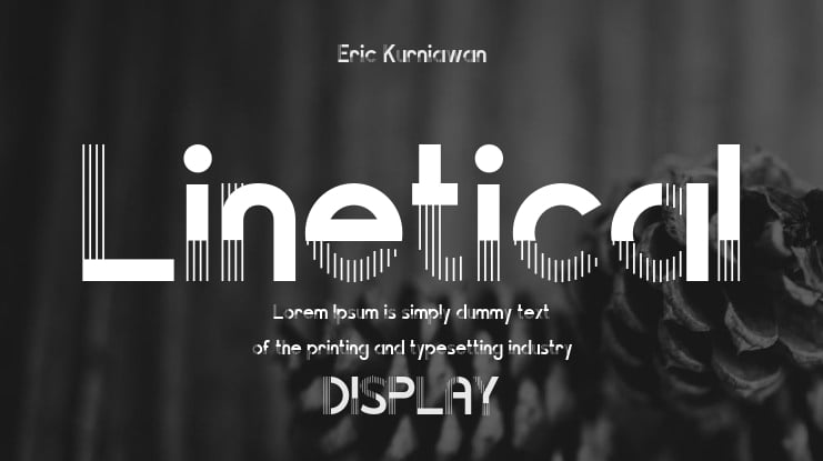 Linetical Font