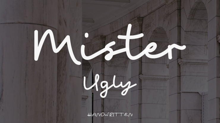 Mister Ugly Font