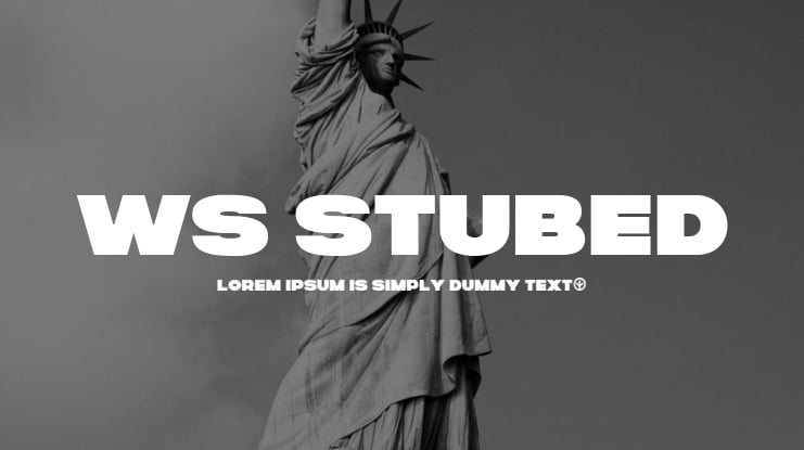 WS Stubed Font