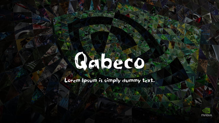 Qabeco Font