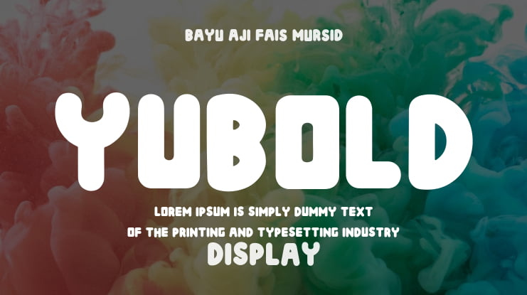 Yubold Font