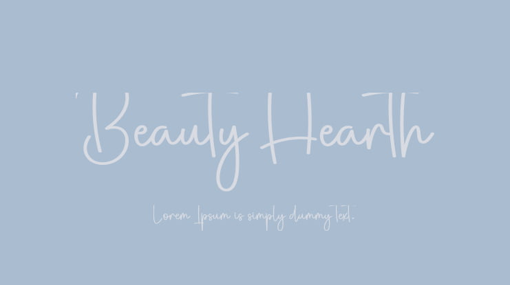 Beauty Hearth Font