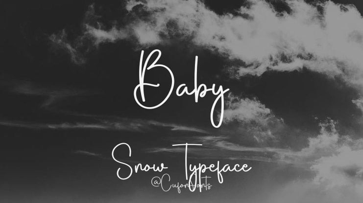 Baby Snow Font