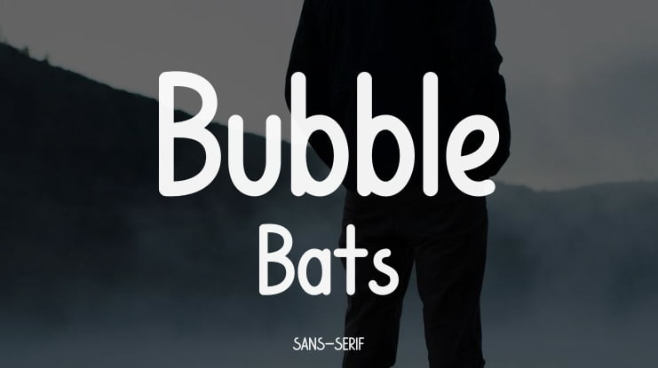 Bubble Bats Font