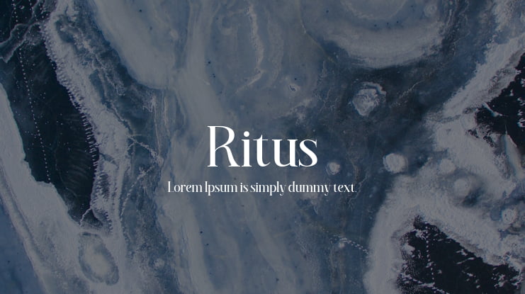 Ritus Font